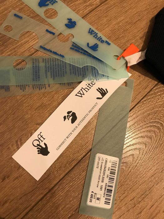 OFF-WHITE MOTIF ARROW print, суичър, размери: S,M,L,XL и XXL