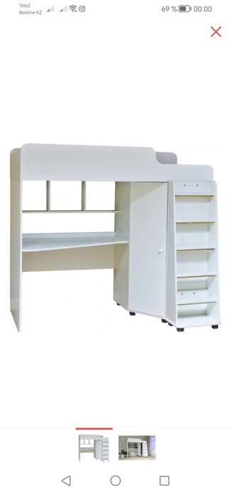 Продам 3в1 кровать, стол, шифоньер