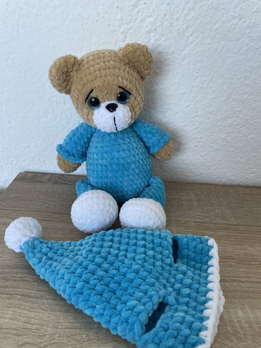 Мече ръчна изработка амигуруми