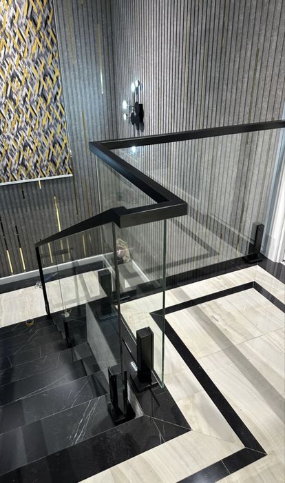 Стеклянные перила