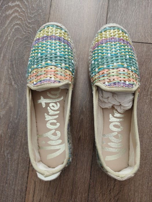 Дамски обувки Vidorreta, испански, ръчно изработени, N 39-40