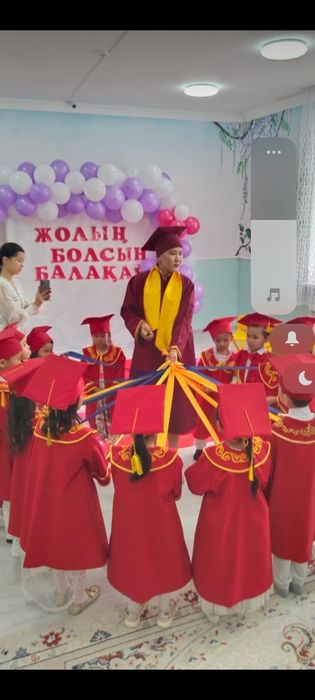 Прокат мантий для детских садов