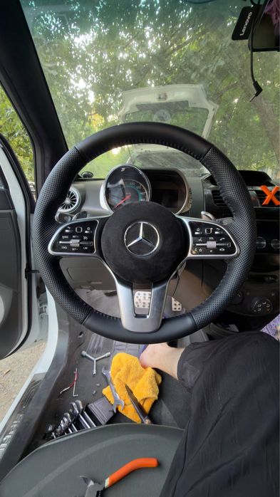 Перетяжка руля на любое авто