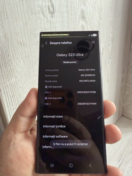 Vand samsung s23 ultra 512 gb