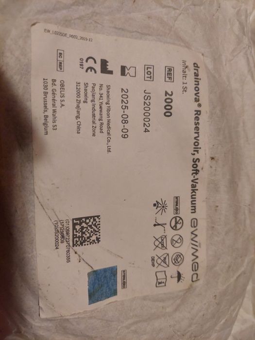 Aparat ,rezervor pentru drenaj abdominal