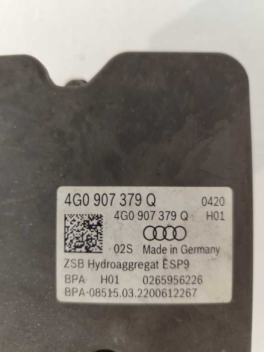 ABS 4G0907379Q Audi A6/C7 2016 Fl 2.0 tdi  190kp  Cutie S-Tronic 7