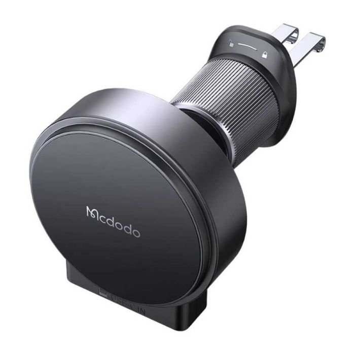 MCDODO CH-3000 Кабел без държач за кола - зарядно устройство с прибиращ се USB-C кабел 15W черен