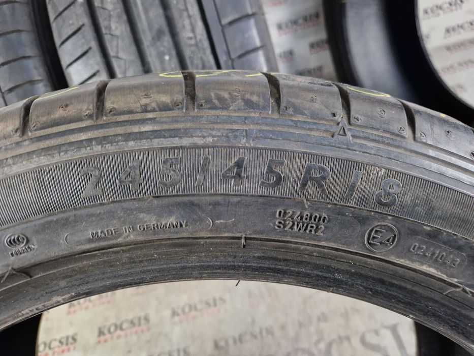 Anvelope second hand vara 245 45 18 Dunlop ( Runflat)