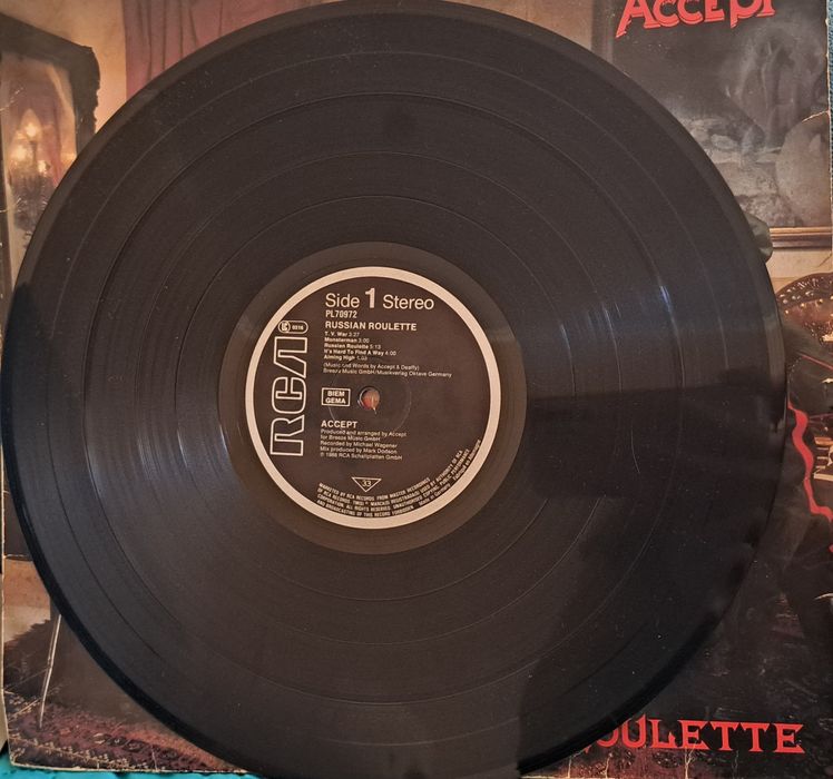 Юбилейна грамофонна плоча Accept