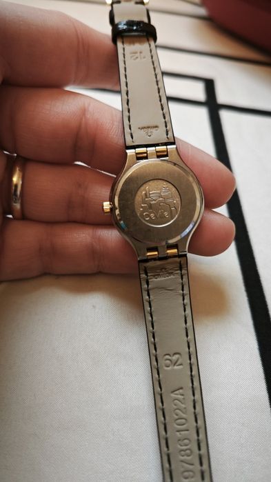 Ceas OMEGA De Ville Swiss Made Ladies Quartz 18K Gold Plated