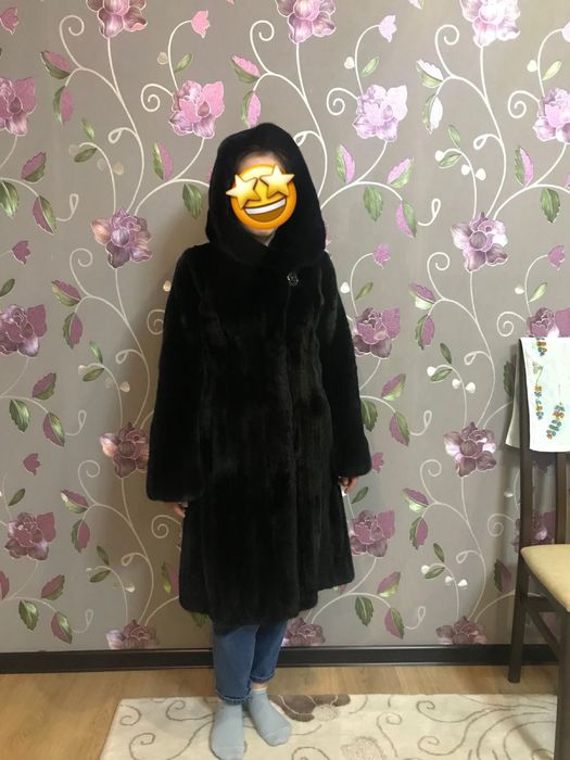 Натуральная норковая шуба