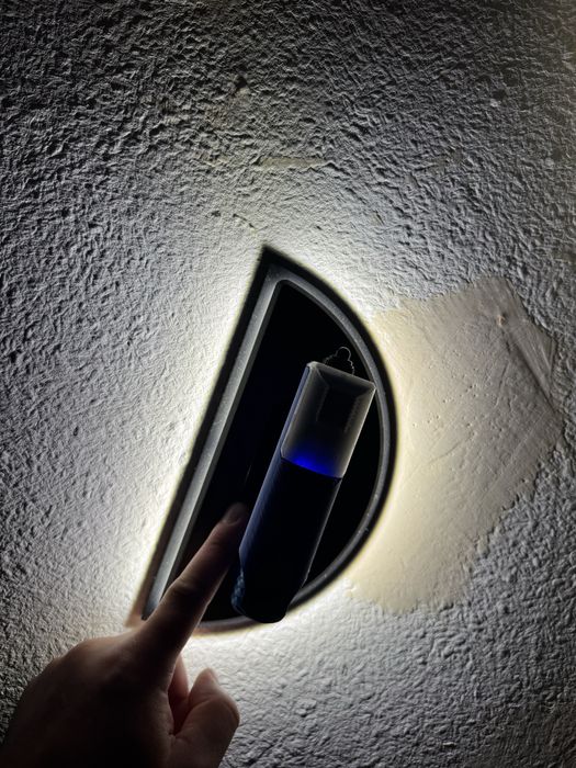Професионален инструмент за деликатно шлайфане с LED подсветка