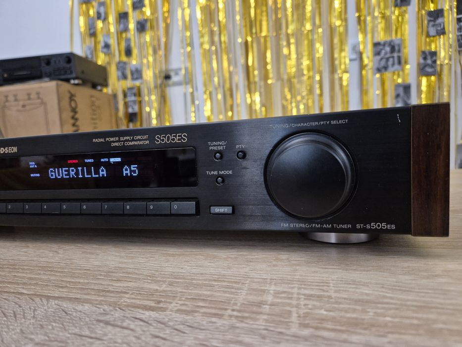 Tuner  Sony ST-S505ES - Panouri lemn,originale