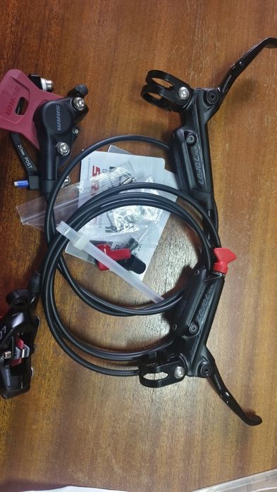 НОВИ Вело спирачки Level TLM комплект предна и задна