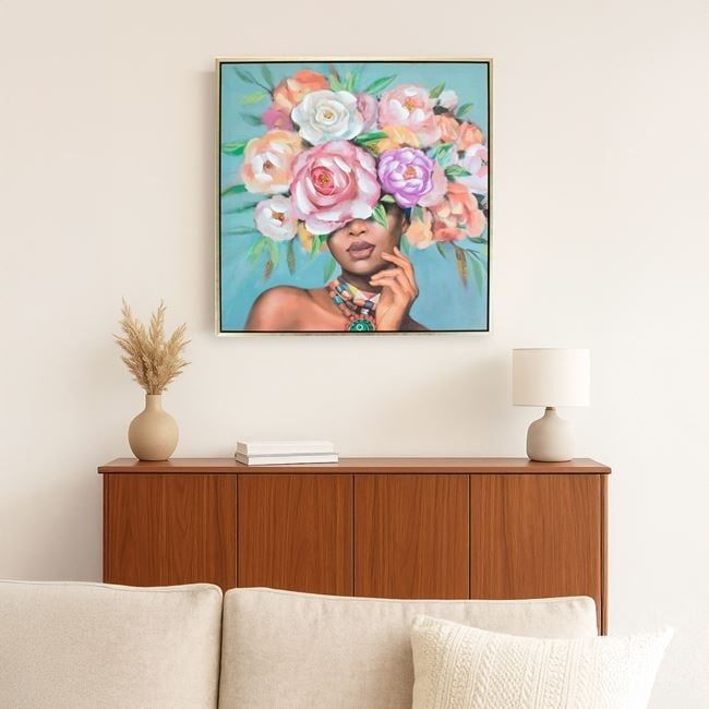 Красива картина с релефни елементи