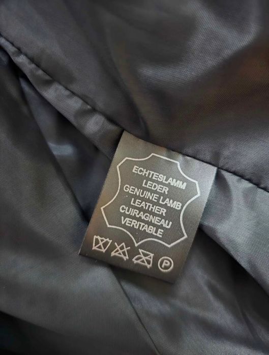 Яке от естествена кожа тип Avin, Zara