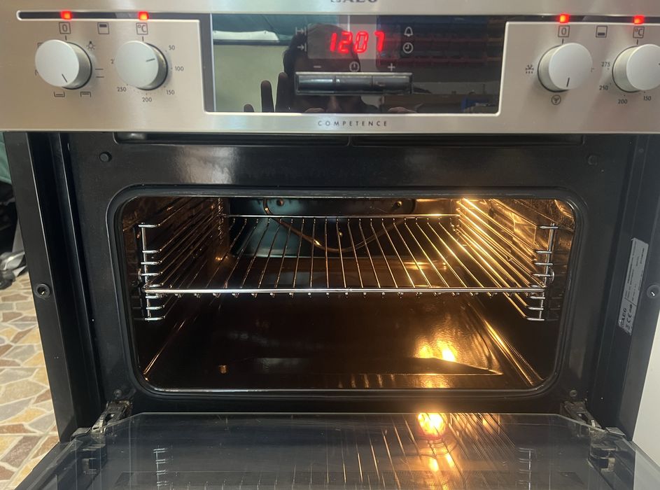 Vand cuptor electric dublu incorporabil AEG stare foarte buna