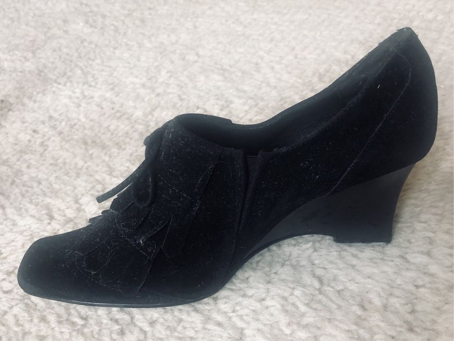 Дамски велурени обувки 39 номер