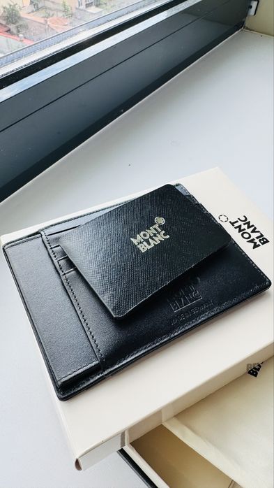 MONTBLANC portofel carduri si carte identitate NOU