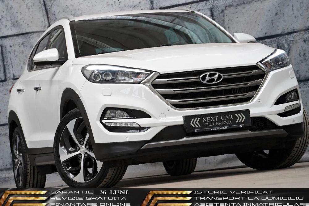 Hyundai Tucson GARANTIE 24LUNI*RATE*4x4*185cp*Automata*Piele*Navi*Led*Ventilatie*Full