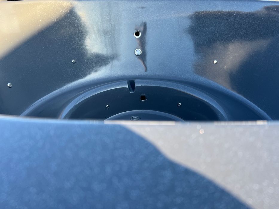 Ciubar Lux din fibra de sticla - Gri Perlat 8-10PRS/225cm Diametru/tub