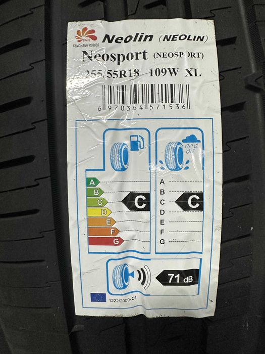 Нови летни гуми NEOLIN NEOSPORT 255/55R18 109W НОВ DOT