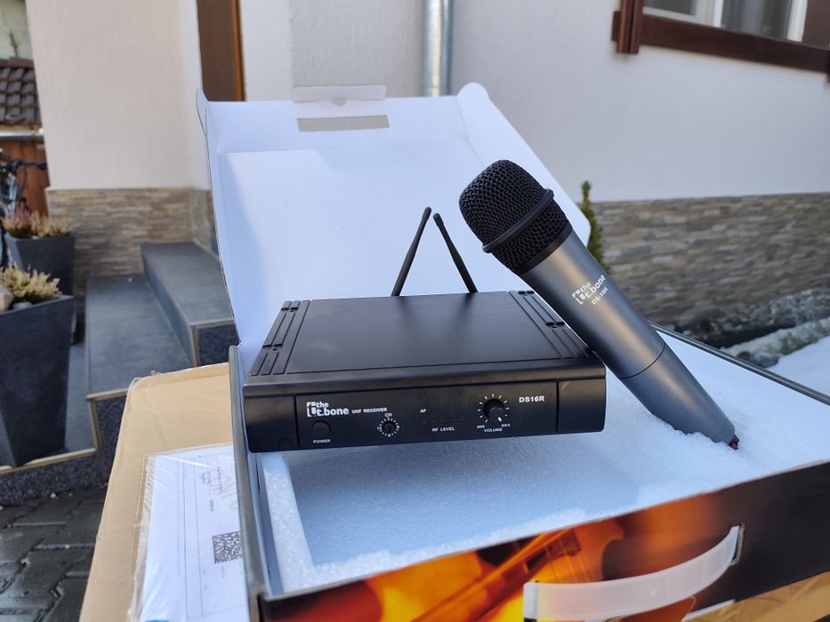 Vând microfon  wireless the t.bone TWS 16 HT 863 MHz
