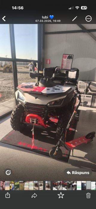 Vând ATV segway AT6 SNARLER