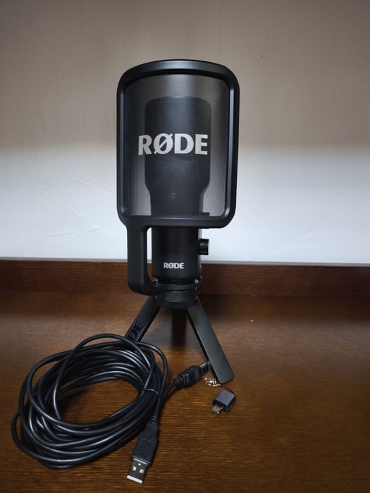 Rode NT-USB микрофон как новый + адаптер