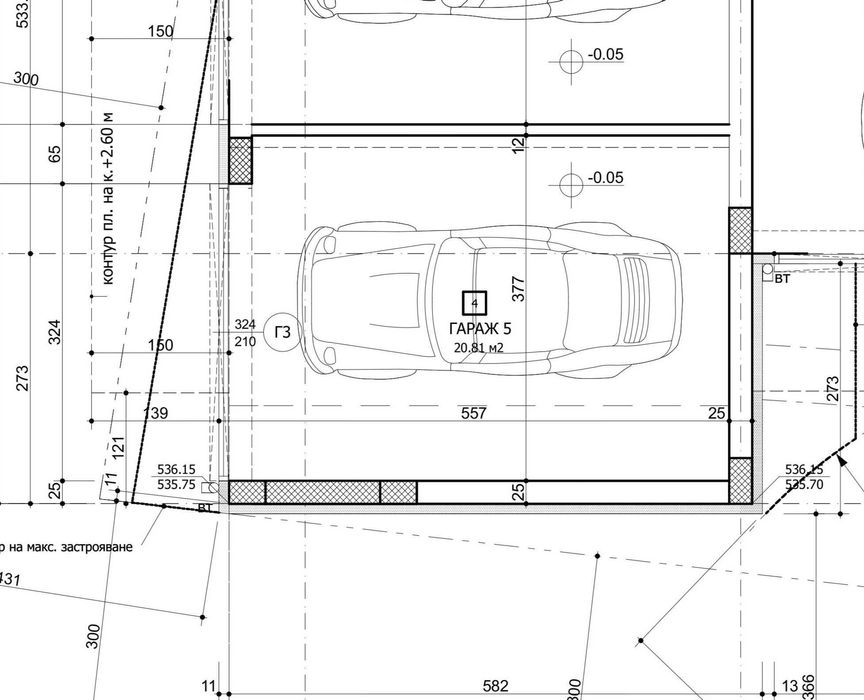 Продава се Гараж / Паркомясто в София, Триъгълника - 26 кв.м за 1347 €/кв.м - Снимка #2