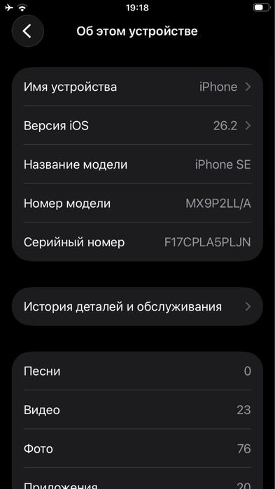 Айфон се2 64/74%