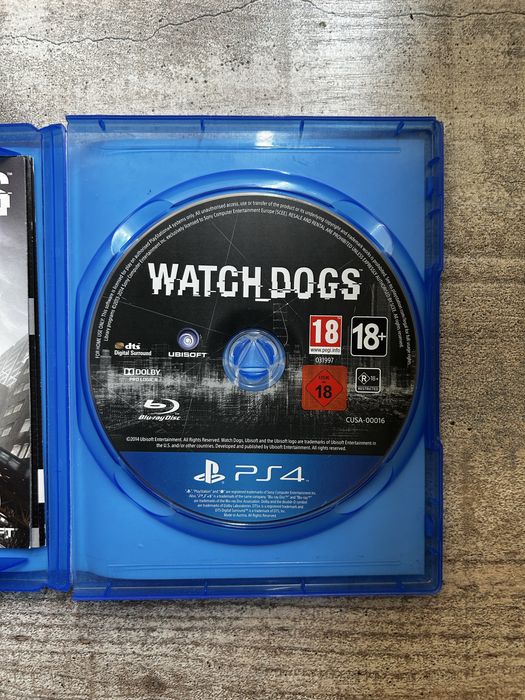 Игра на пс 4,5 Watch Dogs