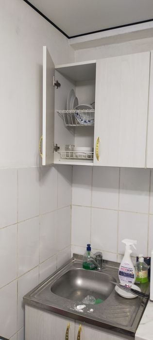 Мебель кухни светлая