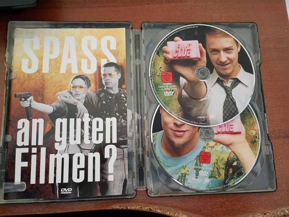 Fight Club Special Edition 2 DVDs Steelbook (UNCUT)