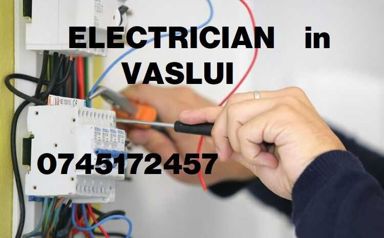 Electrician  autorizat A.N.R.E.  in judetul Vaslui