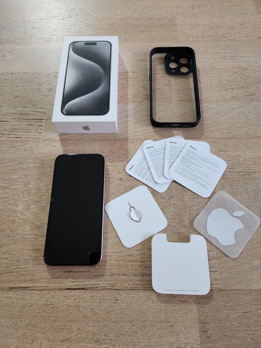 iPhone 15 Pro, 128 GB, White Titanium