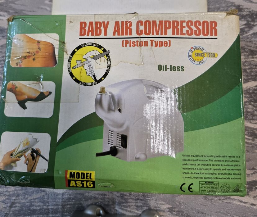 Аерограф с компресор