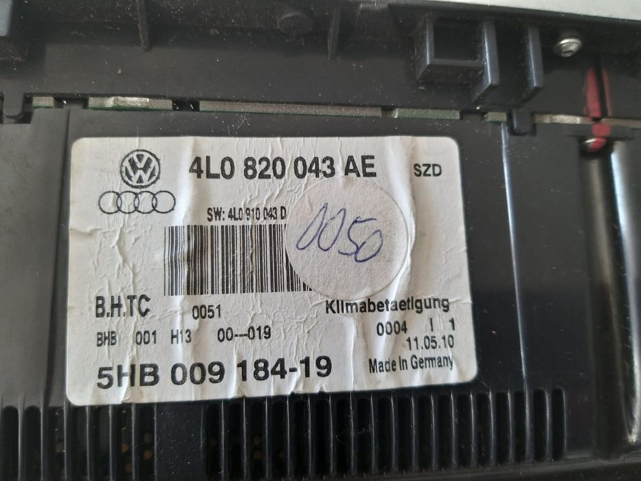 Panou comanda clima ac audi q7 4l 4l0820043ae 5hb009184-19