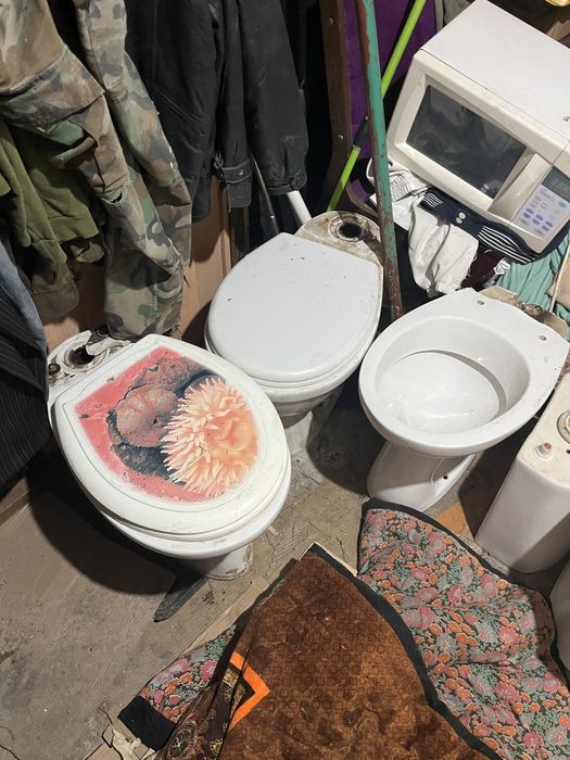 Унитаз строительный