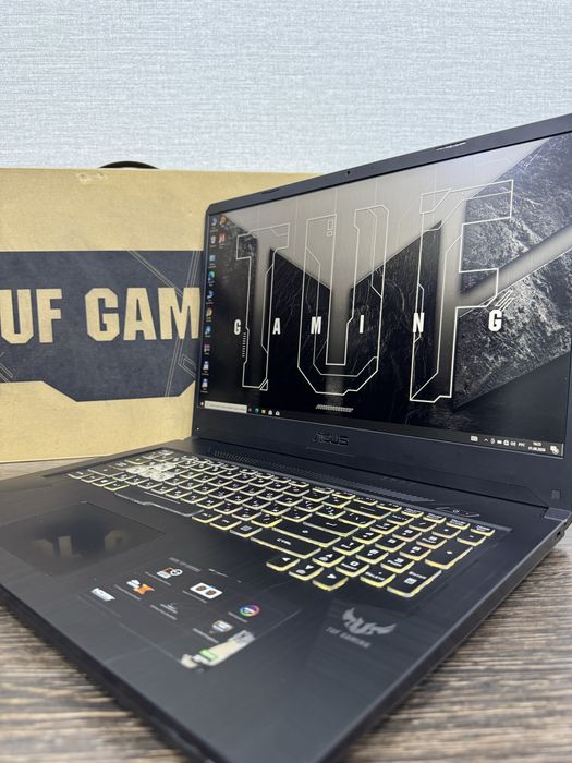 Мощный Asus Tuf Gaming F705 Ryzen-7 16gb Ram 512gb ssd GTX1650 DDR5!