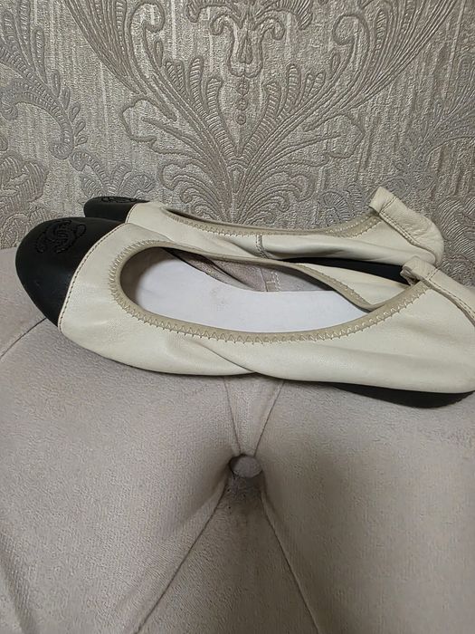 Balerini piele naturala chanel 40