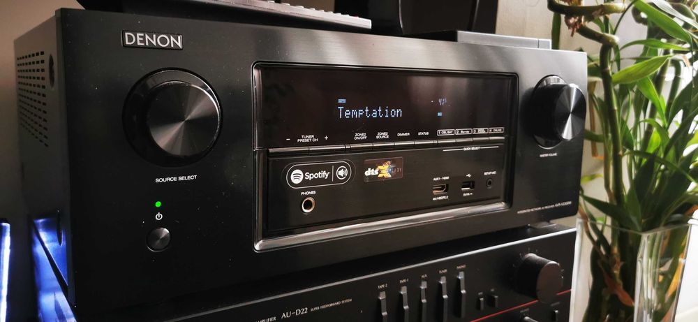 Vand amplificator Sansui AU-D22 si Denon AVR-X2300W
