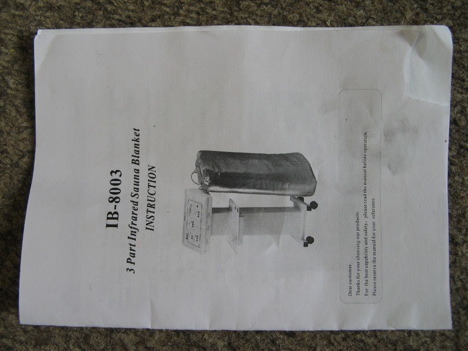 Imetec - italia - unitate reglaj temperatura pt patura sauna cu 3 zone