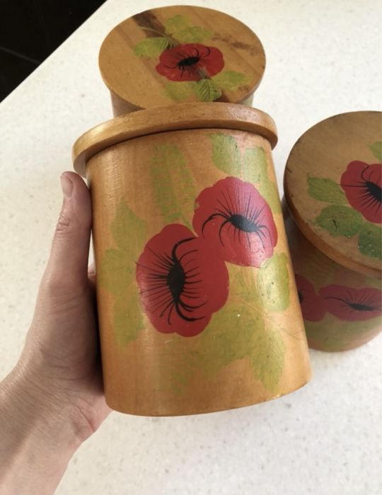 Емкости для сыпучих декоративные