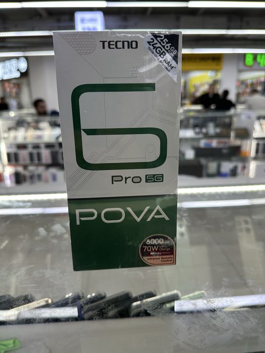 Povo tehno 6 pro 5G 256gb