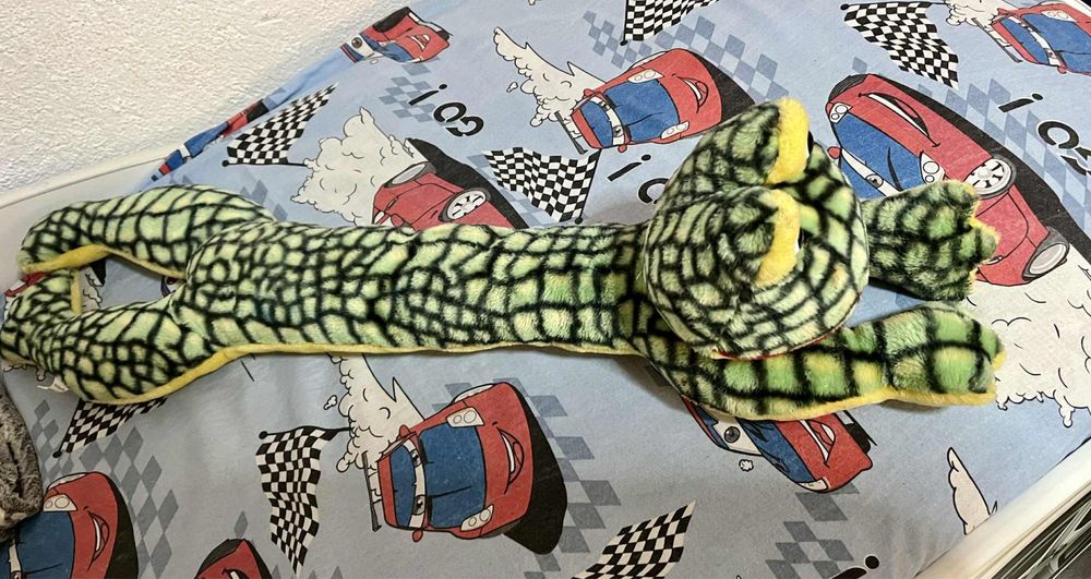 Плюшена играчка бебе акула, палячо и жабка