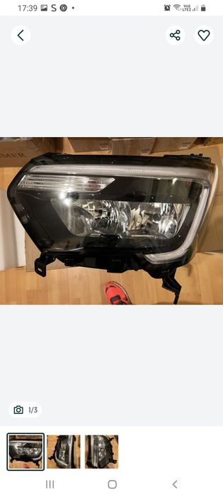 Far Renault Master estetica 10/10