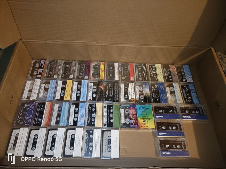 Lot casete audio diferite genuri