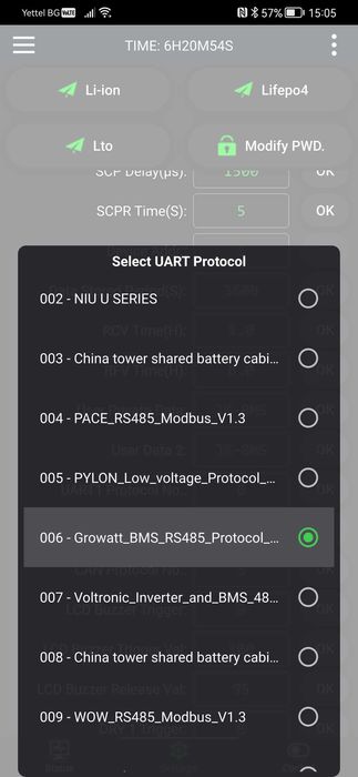 Соларна батерия 15kWh 51.2v акумулатор BMS 200A LiFePo4 Ion литиева