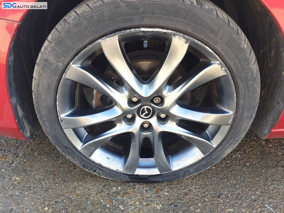 Set 4 Jante Roti Aliaj 225 45 19 R19 Anvelope Cauciucuri Vara Mazda 6 2008 - 2013 [C9590]